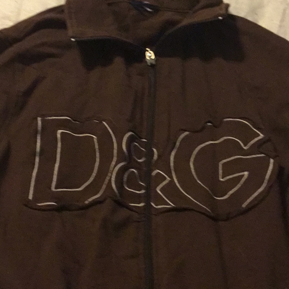 Dolce and Gabbana Front Zipper Jacket
